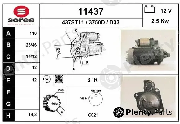 EAI 11437 — Starter