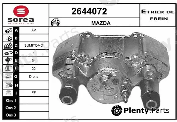 EAI 2644072 — Brake Caliper