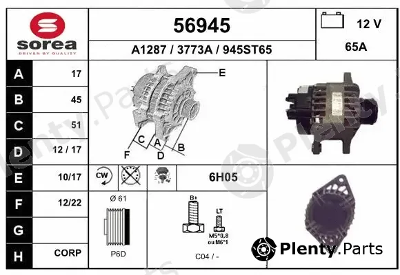 EAI 56945 — Alternator