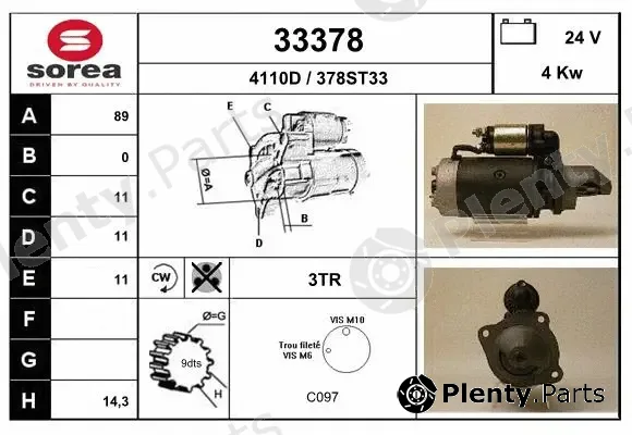 EAI 33378 — Starter