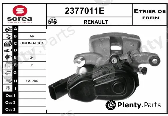 EAI 2377011E — Brake Caliper