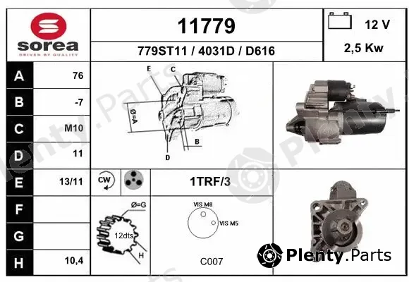 EAI 11779 — Starter
