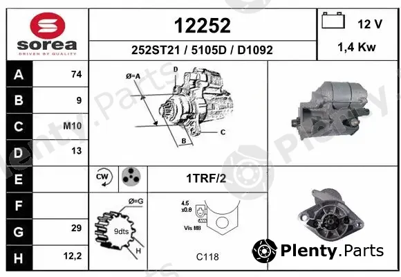 EAI 12252 — Starter