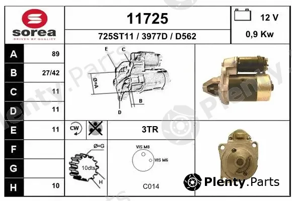 EAI 11725 — Starter