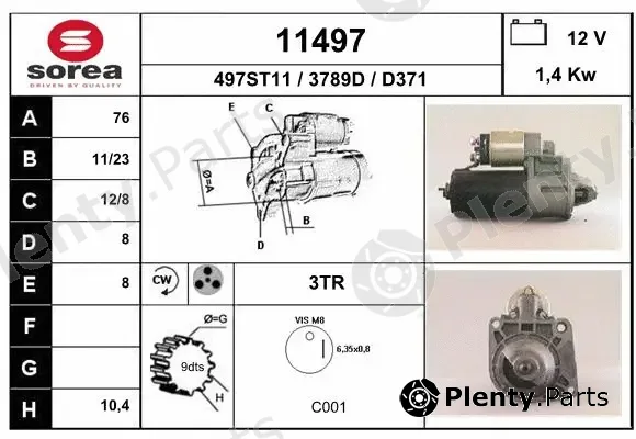 EAI 11497 — Starter