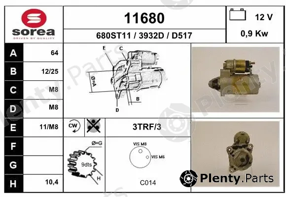 EAI 11680 — Starter