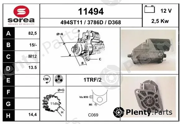EAI 11494 — Starter