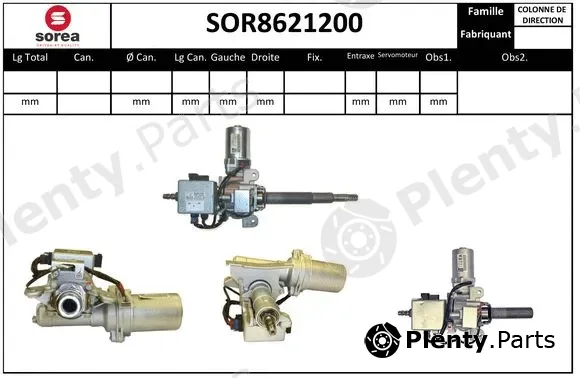 EAI SOR8621200 — Steering Column