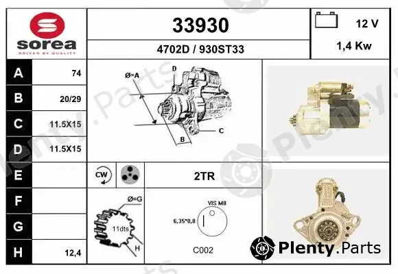 EAI 33930 — Starter