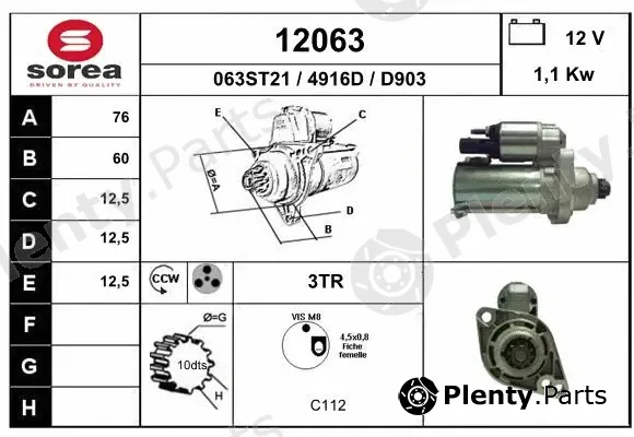 EAI 12063 — Starter