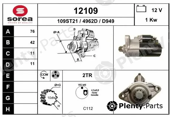 EAI 12109 — Starter