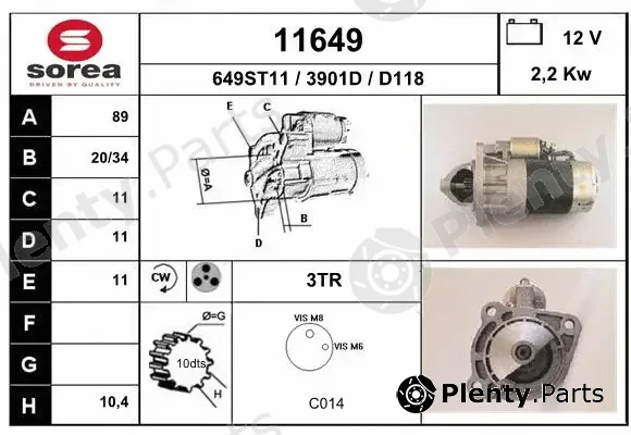 EAI 11649 — Starter