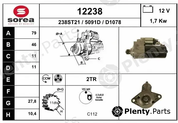 EAI 12238 — Starter