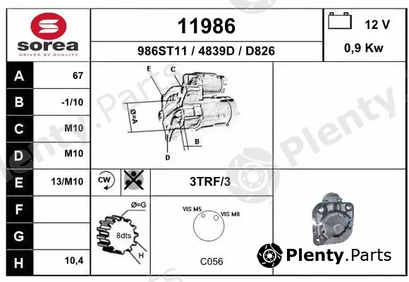 EAI 11986 — Starter