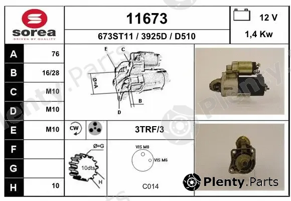 EAI 11673 — Starter