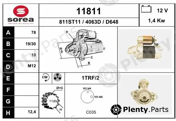 EAI 11811 — Starter