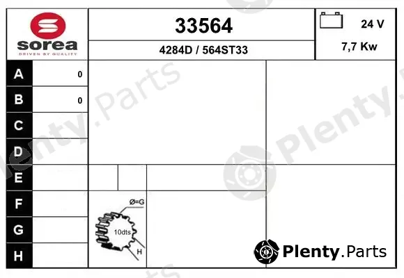 EAI 33564 — Starter