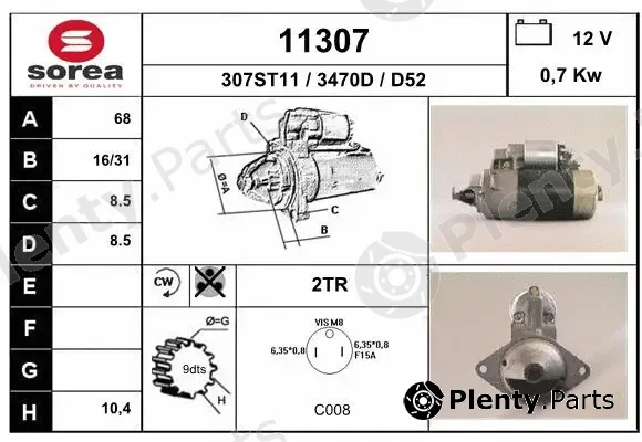 EAI 11307 — Starter