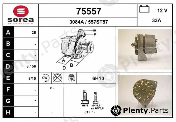 EAI 75557 — Alternator