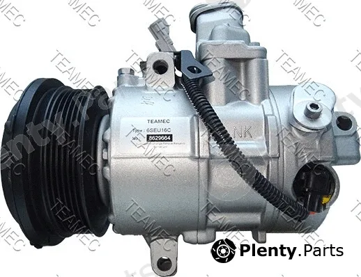 Cevam 8629664 — Compressor, air conditioning TEAMEC