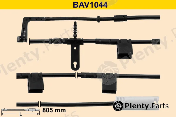 Barum BAV1044 — Warning Contact, brake pad wear