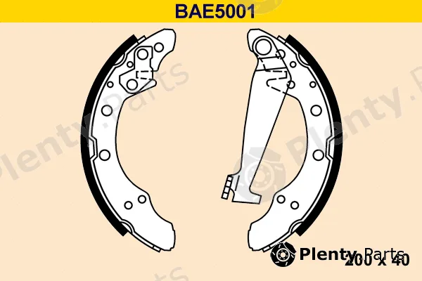 Barum BAE5001 — Brake Shoe Set