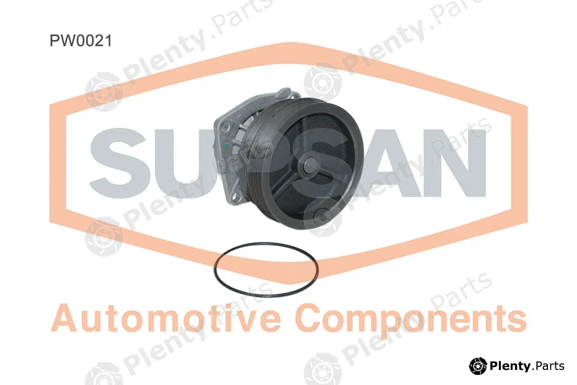 Supsan PW0021 — Water Pump, engine cooling