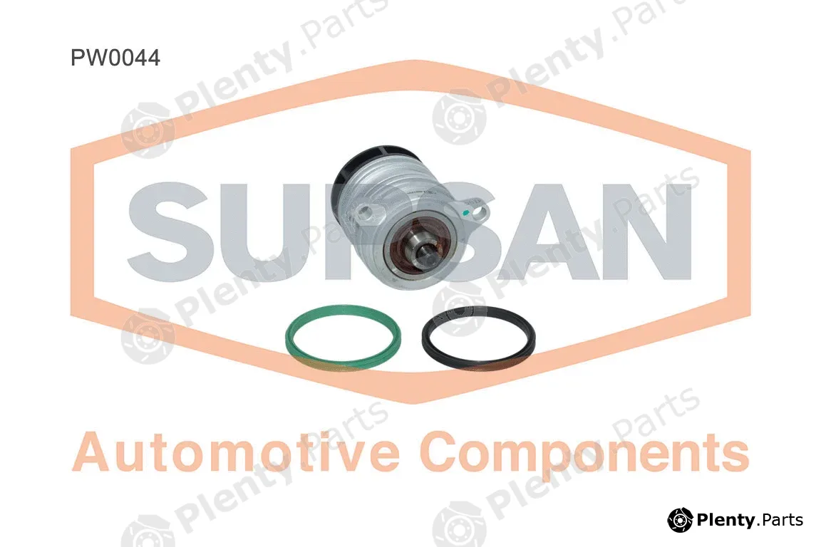 Supsan PW0044 — Water Pump, engine cooling