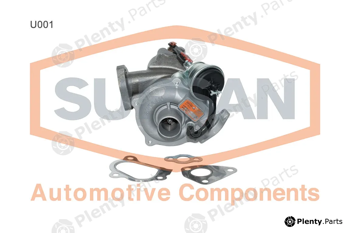 Supsan U001 — Charger, charging (supercharged/turbocharged) Exhaust Turbo Charger