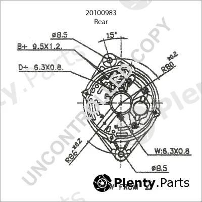 Prestolite Electric 20100983 — Alternator