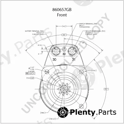 Prestolite Electric 860657GB — Starter