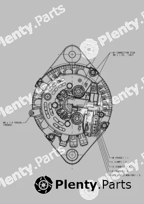 Prestolite Electric AVI147J3213HD — Alternator