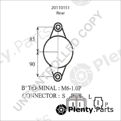 Prestolite Electric 20110151 — Alternator