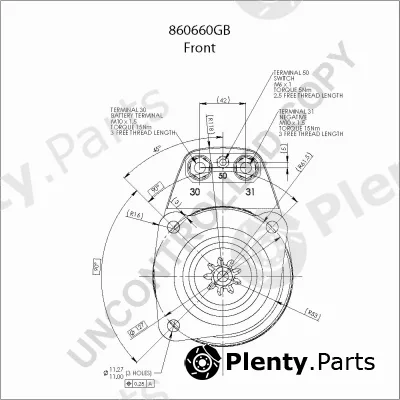 Prestolite Electric 860660GB — Starter