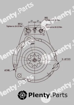 Prestolite Electric 861054 — Starter
