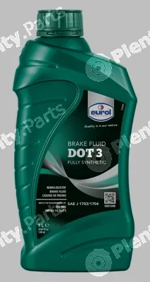 Eurol E801300 — Brake Fluid Eurol Brake Fluid DOT 3