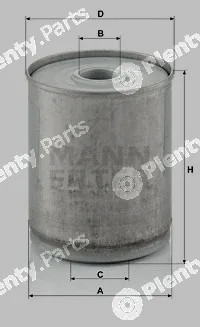 MANN-FILTER P939x — Fuel Filter