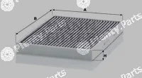 MANN-FILTER CUK33006 — Filter, cabin air