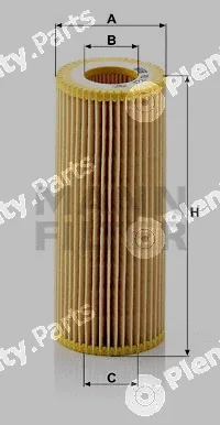MANN-FILTER HU721y — Hydraulic Filter, automatic transmission
