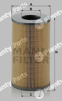 MANN-FILTER H1282x — Oil Filter