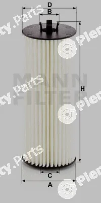 MANN-FILTER HU6008/1z — Oil Filter
