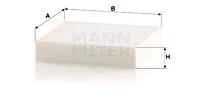 MANN-FILTER CU1830 — Filter, cabin air