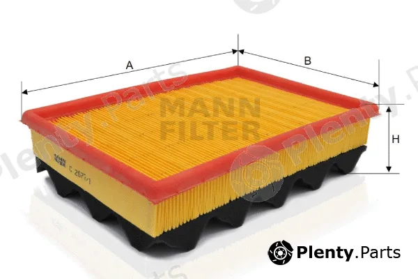 MANN-FILTER C2677/1 — Air Filter