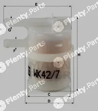 MANN-FILTER WK42/7 — Fuel Filter