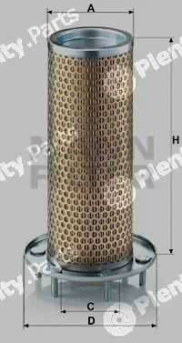 MANN-FILTER C1371 — Secondary Air Filter