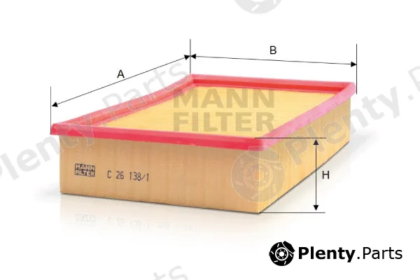 MANN-FILTER C26138/1 — Air Filter