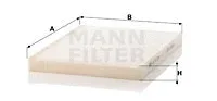 MANN-FILTER CU27004 — Filter, cabin air