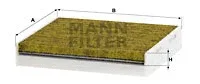 MANN-FILTER FP24026 — Filter, cabin air FreciousPlus
