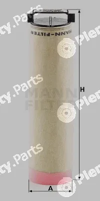 MANN-FILTER CF475 — Secondary Air Filter