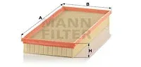 MANN-FILTER C40163 — Air Filter
